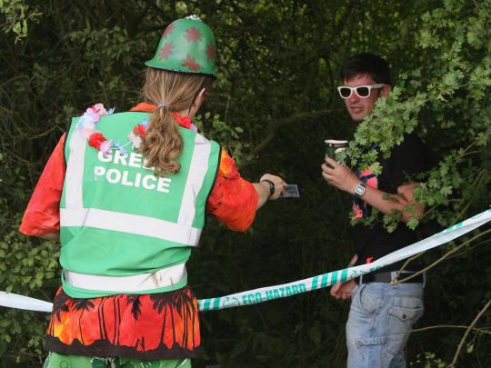 Glastonbury Green Police