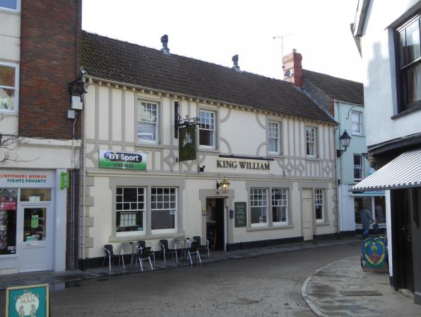 King William, 19 Market Pl, Glastonbury BA6 9HL